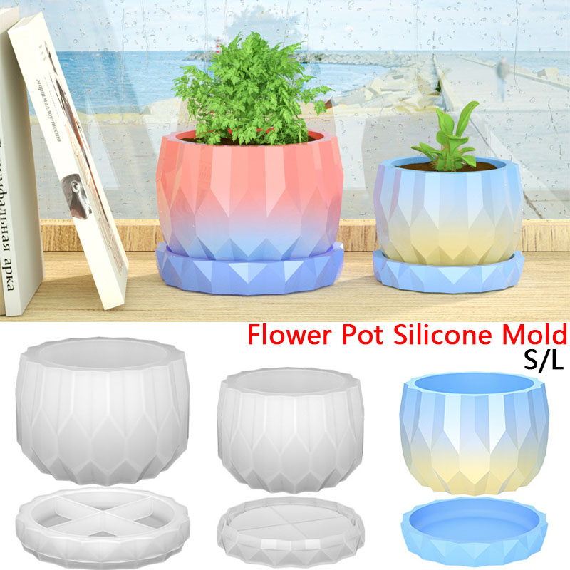 Plant Parents - 1 Zestaw silikonowych form do sadzenia