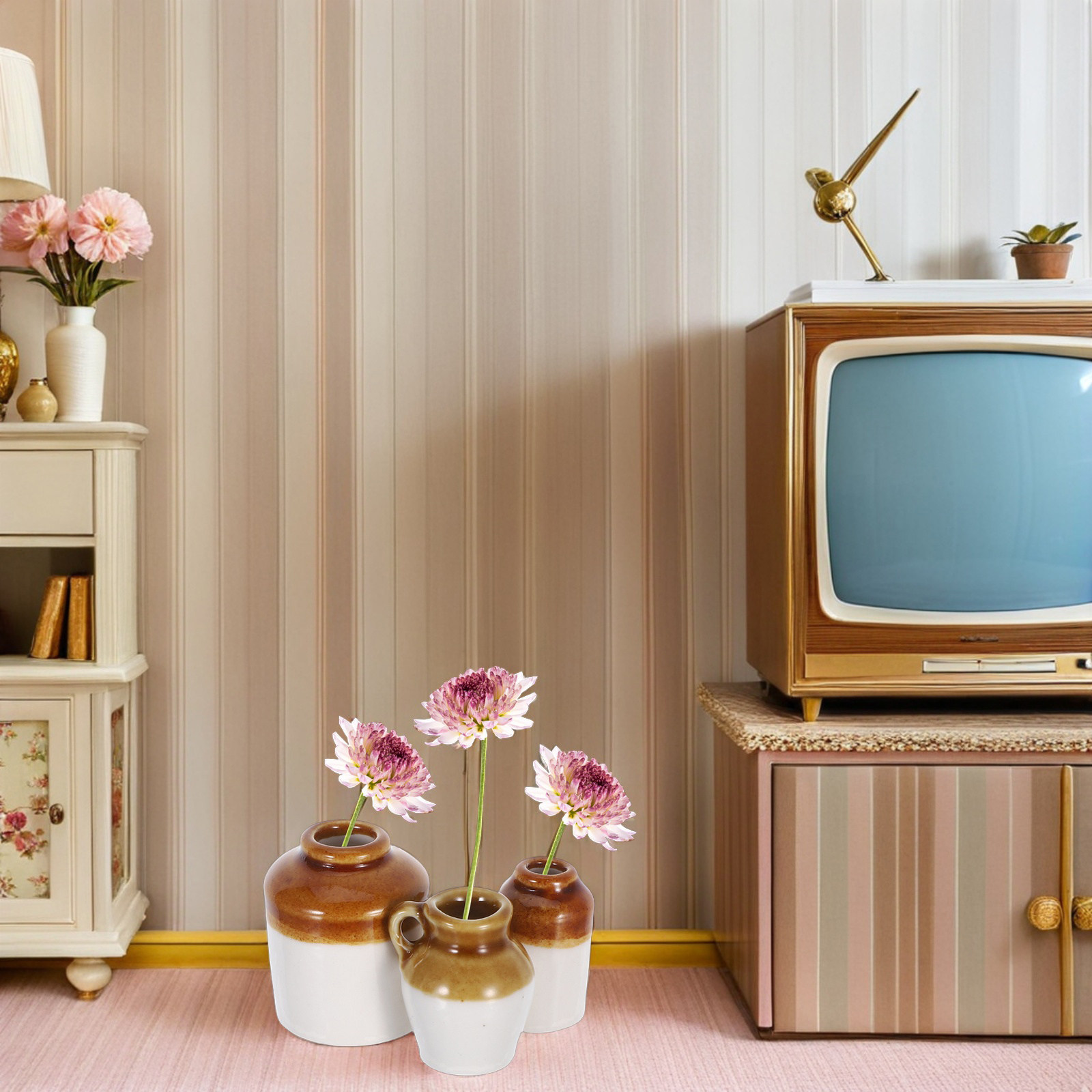 3 sztuki małych ceramicznych d – Succulent Arrangement Mini recenzja i cena